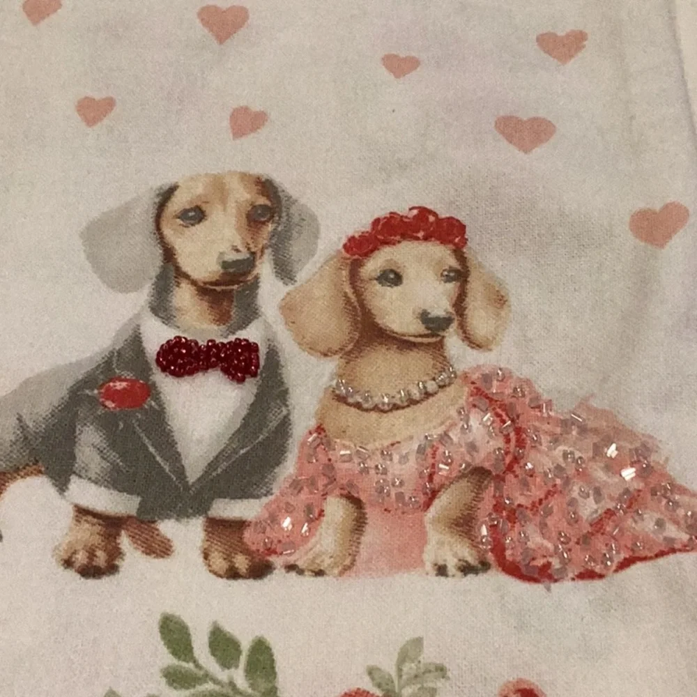 Valentine Kitchen Towels - set of 2